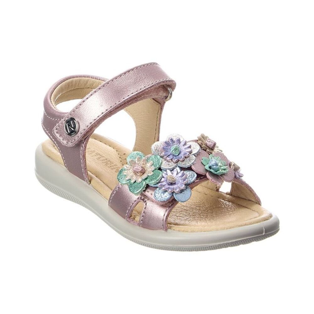 Naturino Brahma Leather Sandal, Pink